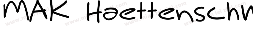 MAK Haettenschweile字体转换